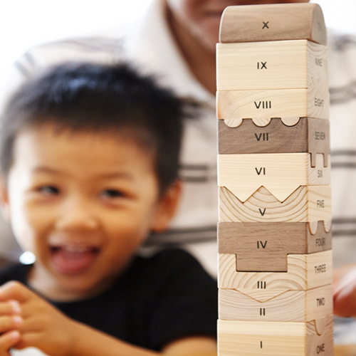 IKONIH 日本檜木 愛可妮 數字疊疊塔 